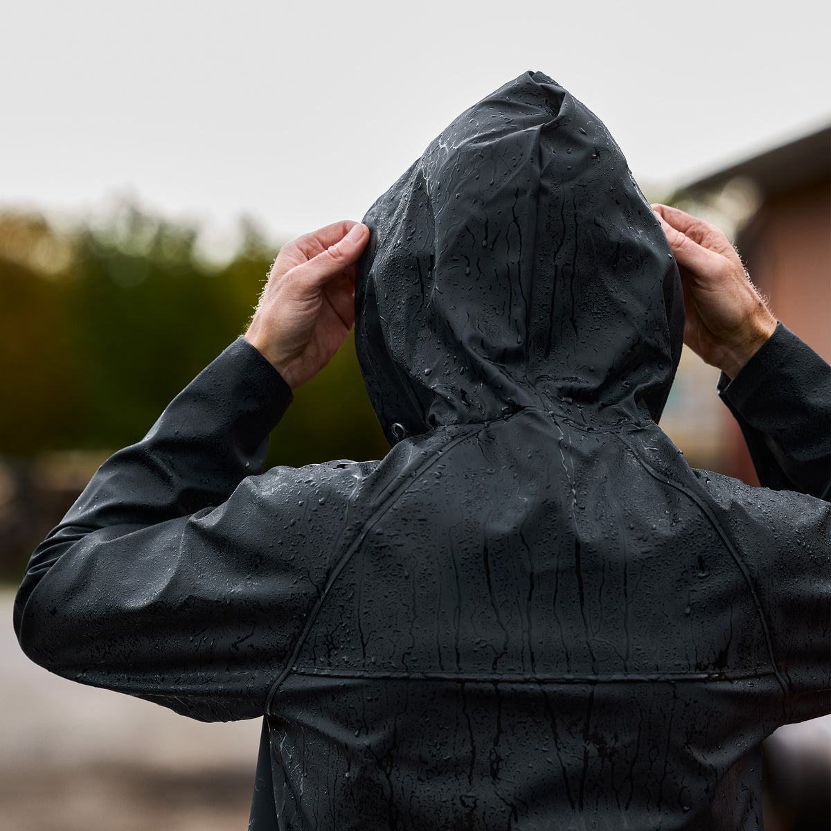 ELKA Rainwear Jacket in Black