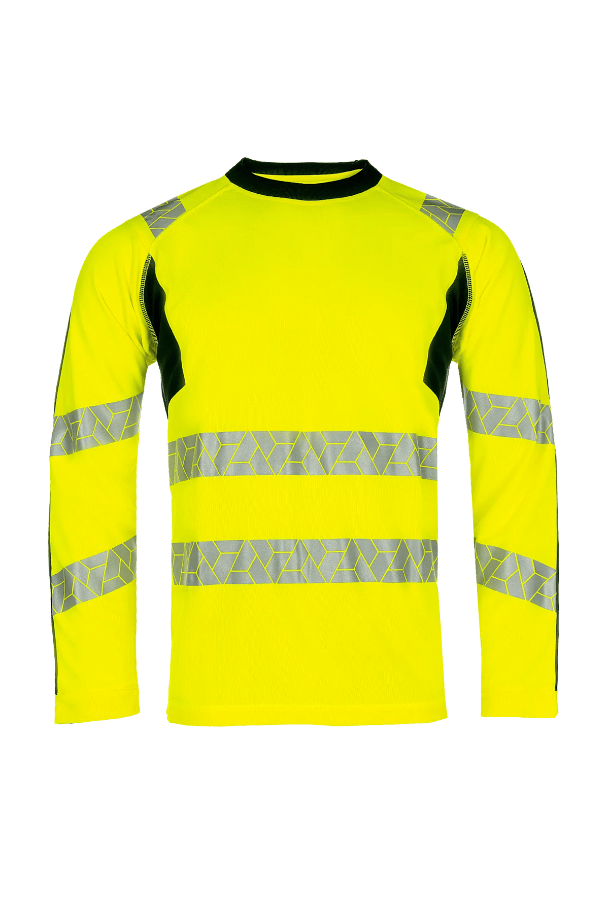 SYNQ Littup in High-vis yellow/Black, front view