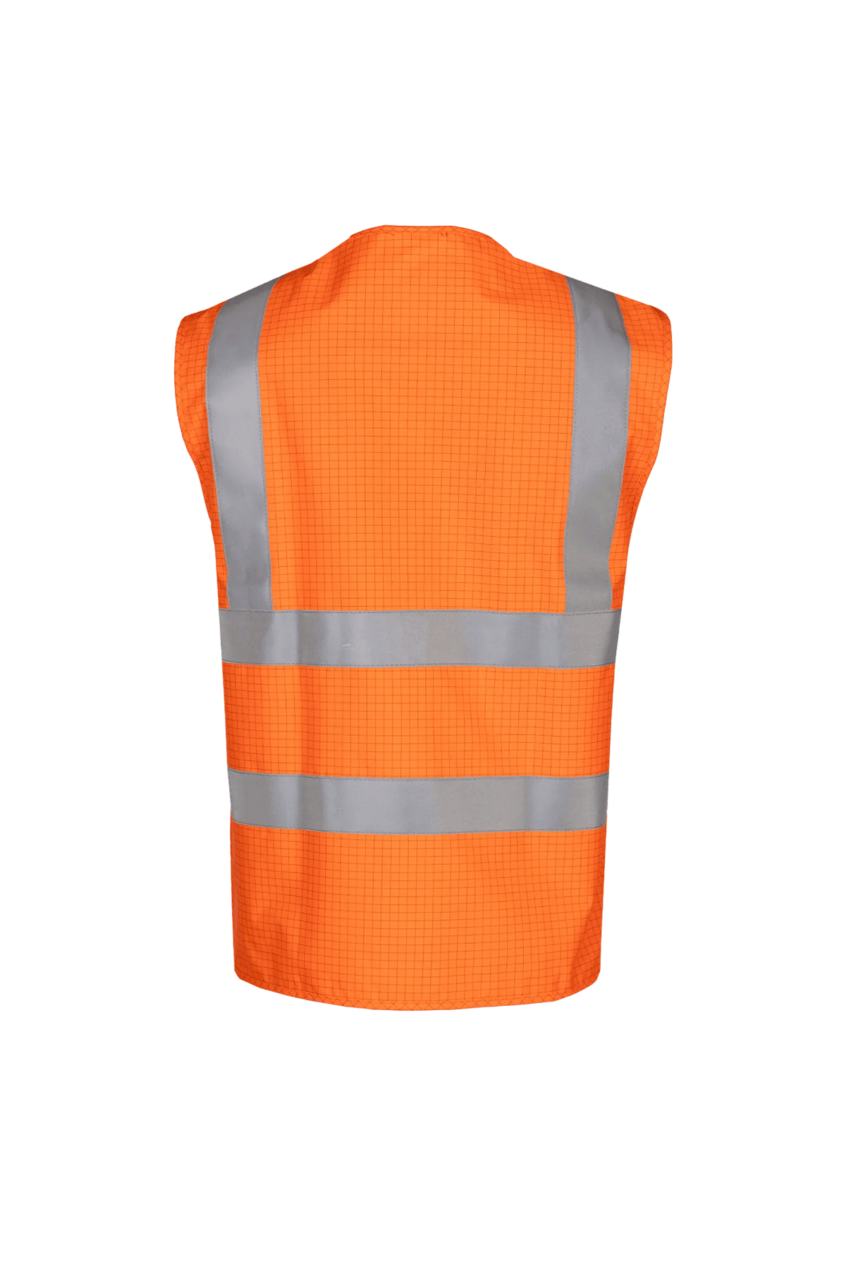 Sioen PRO Hellisan in High-vis orange, back view