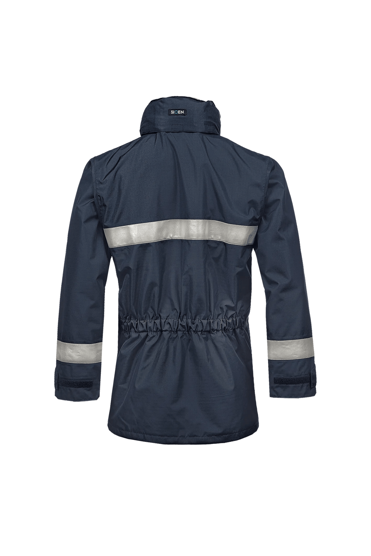 Sioen PRO Hasnon in Navy blue, back view