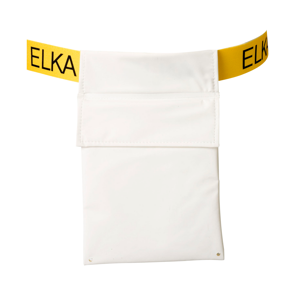 ELKA Rainwear Nozzle bag w/cover in White, front view