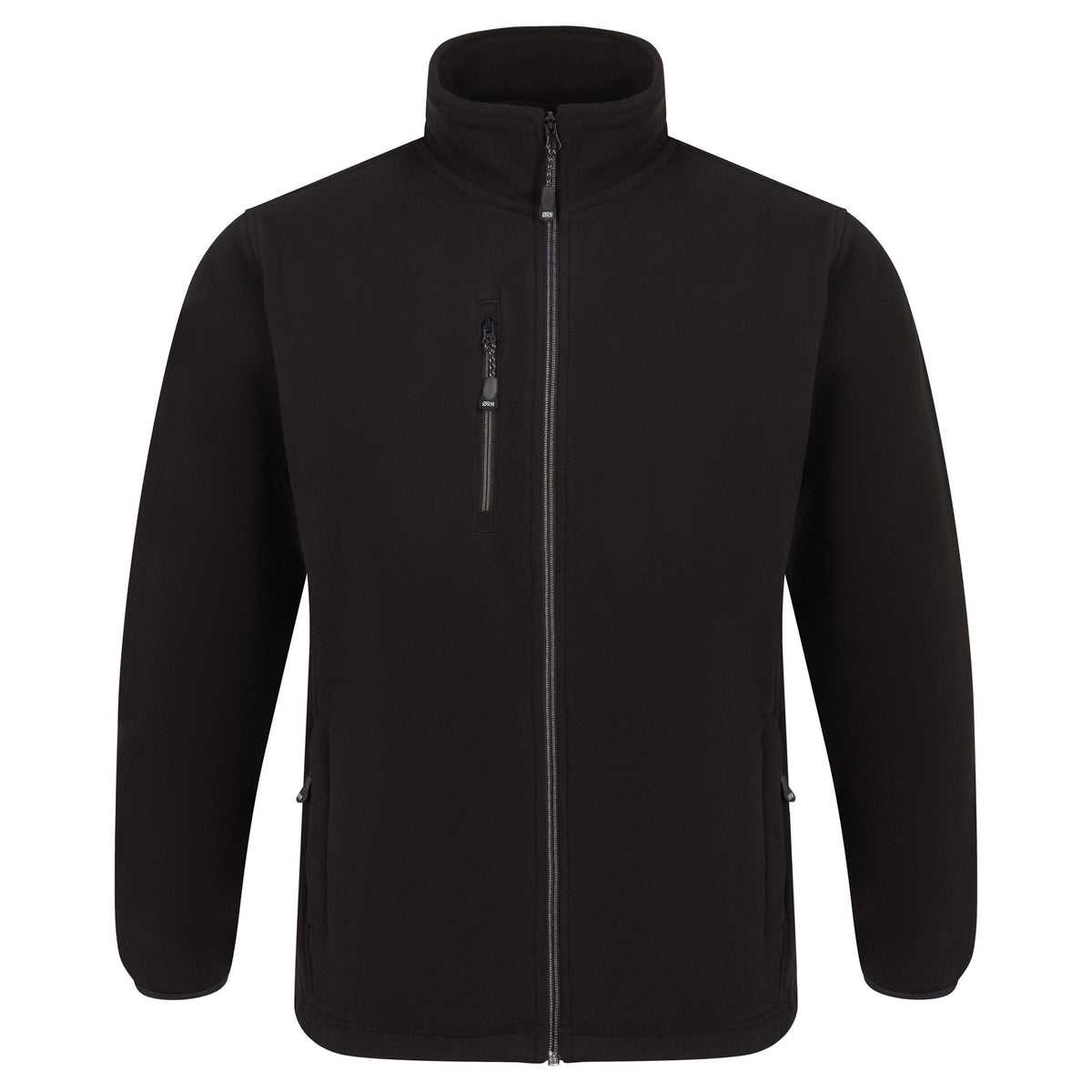 ØRN Falcon EarthPro® GRS Fleece – Black – front