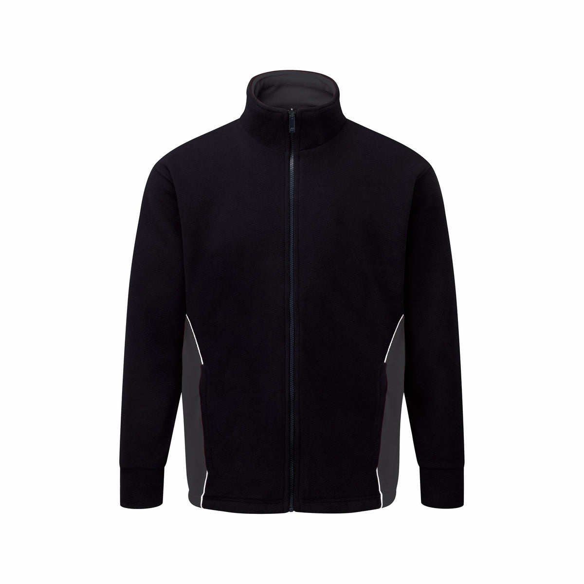 ØRN Silverswift Fleece – Black - Graphite – front