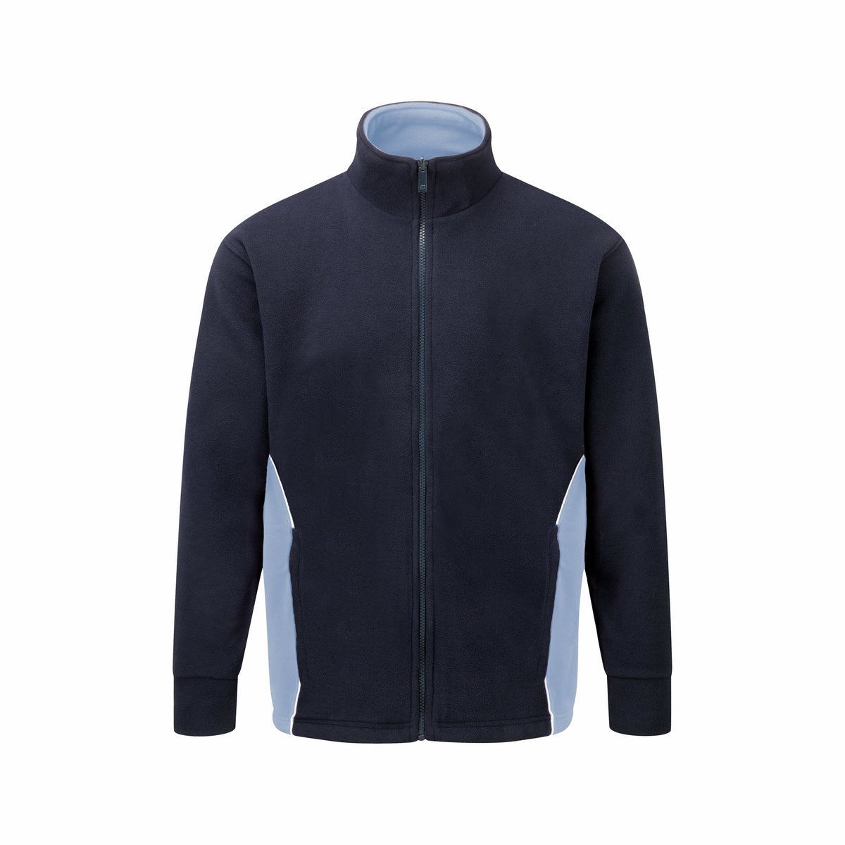 ØRN Silverswift Fleece – Navy - Sky – front