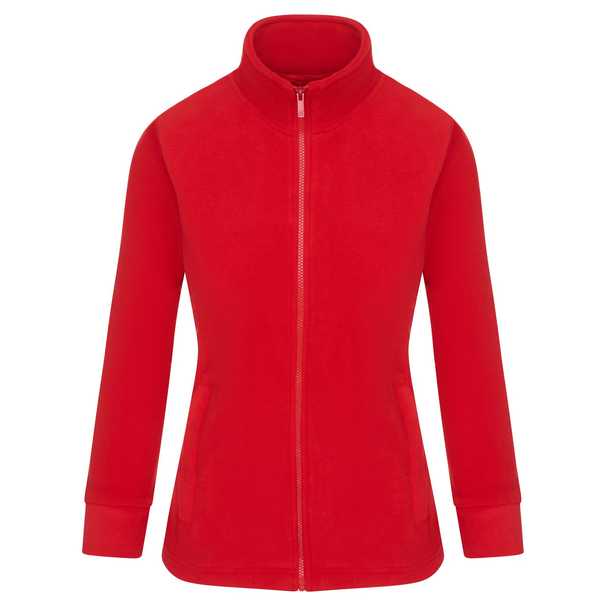 ØRN Ladies Albatross Fleece – Red – front