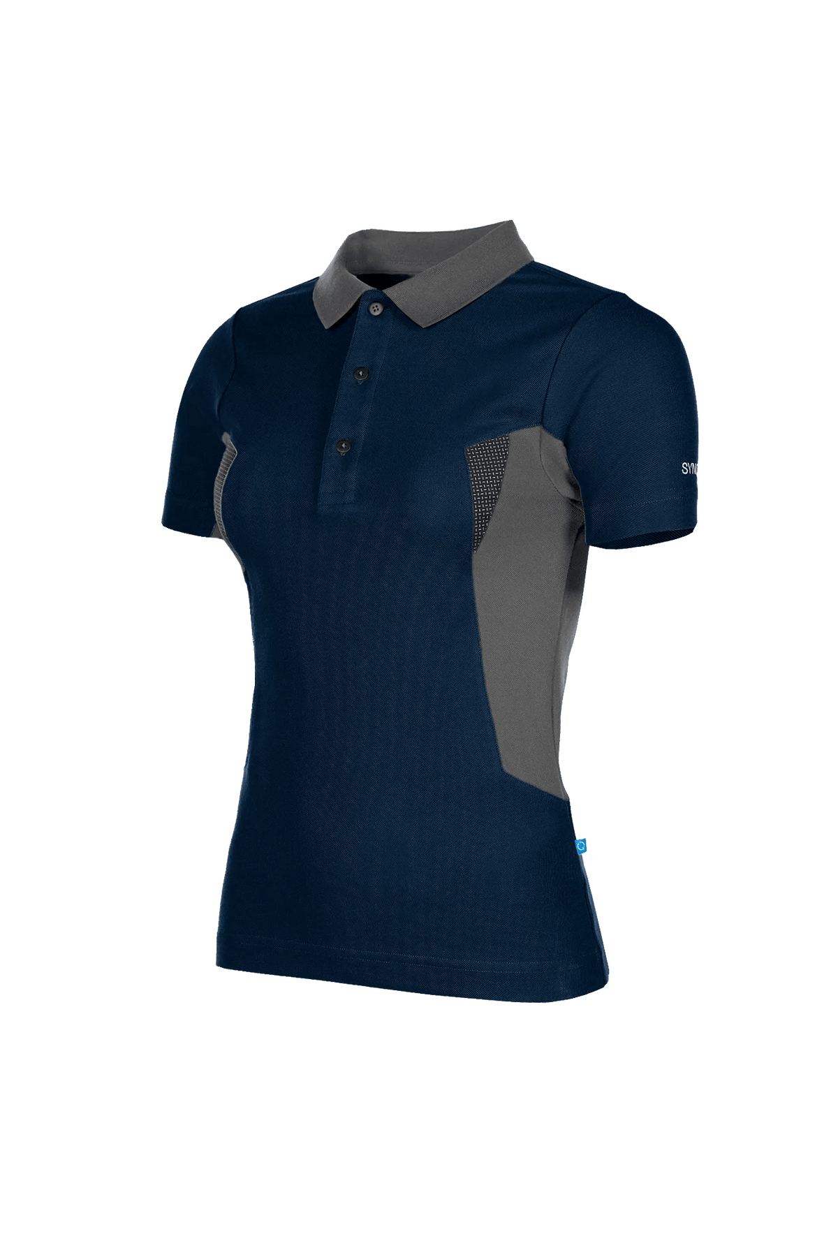 SYNQ Pitcher Women in Navy blue/Anthracite grey, side view
