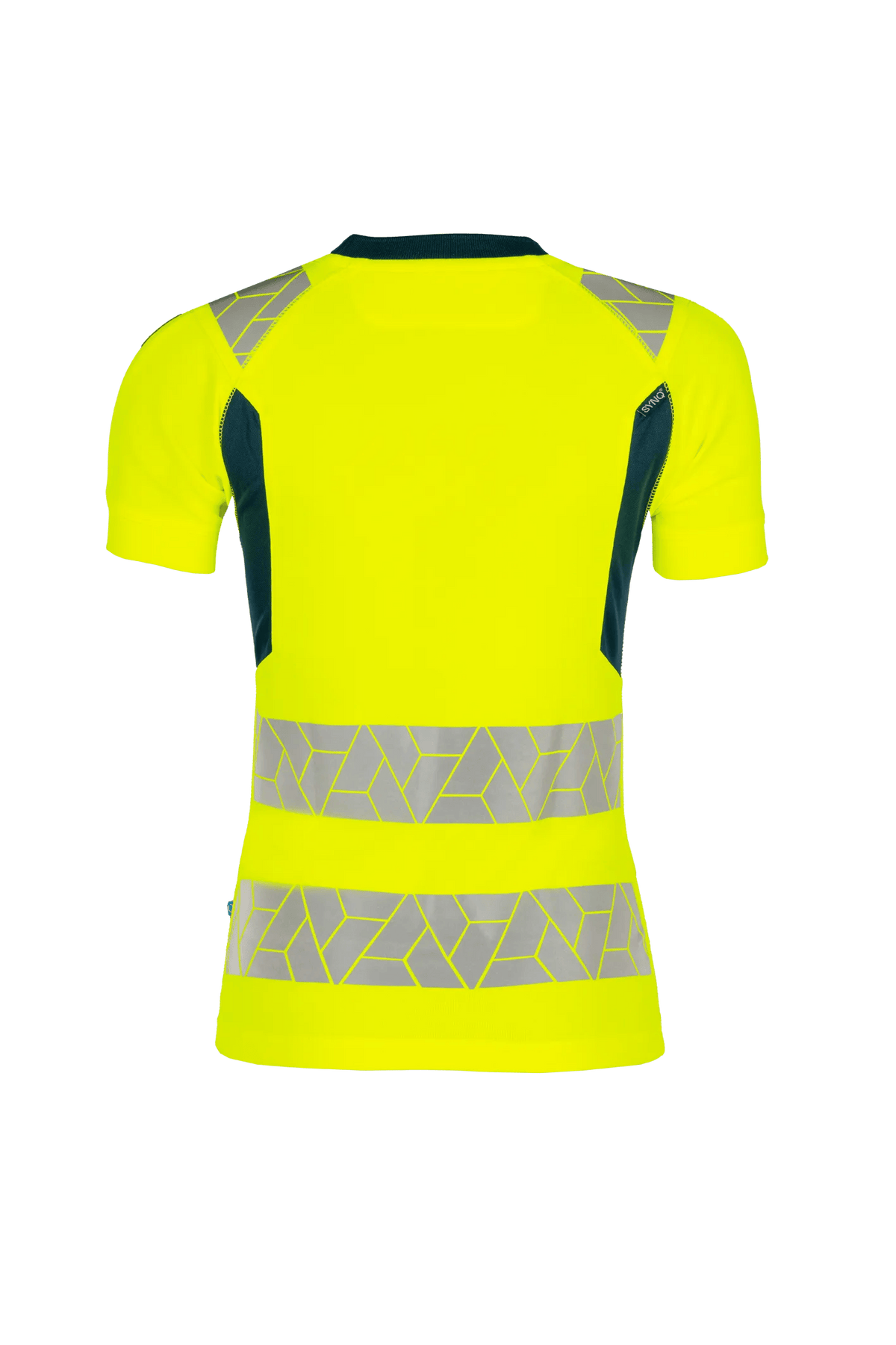 SYNQ Risingstar Women in High-vis yellow/Navy blue, back view