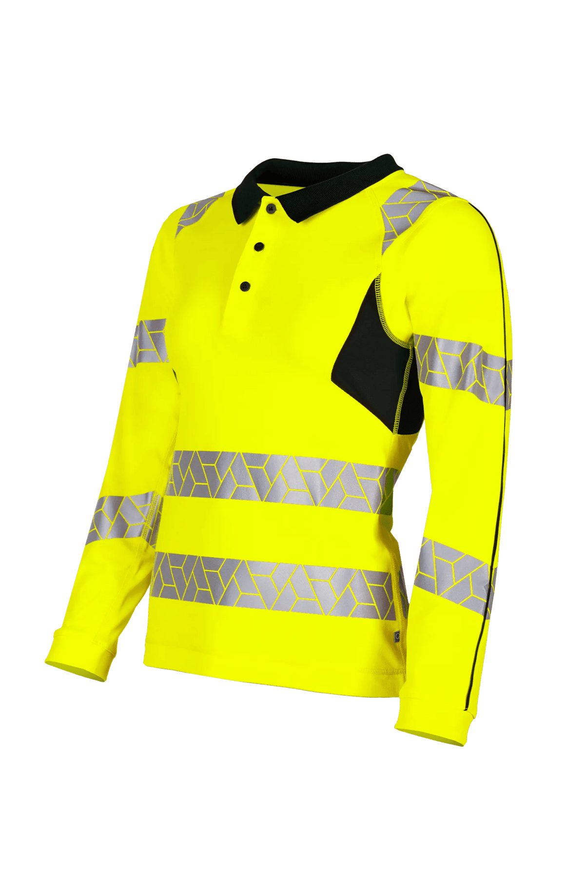 SYNQ Obvias Long Women in High-vis yellow/Black, side view