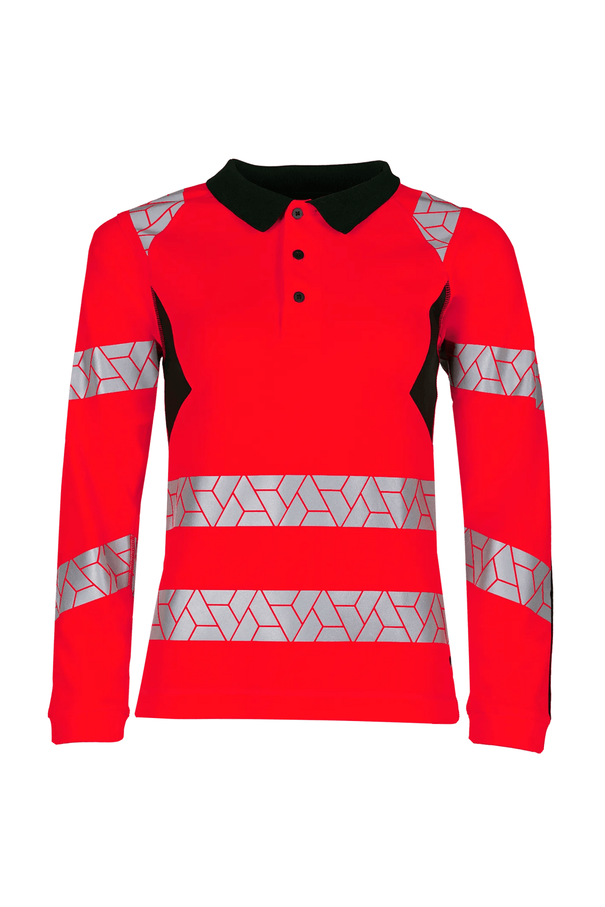 SYNQ Obvias Long Women in High-vis red/Black, front view