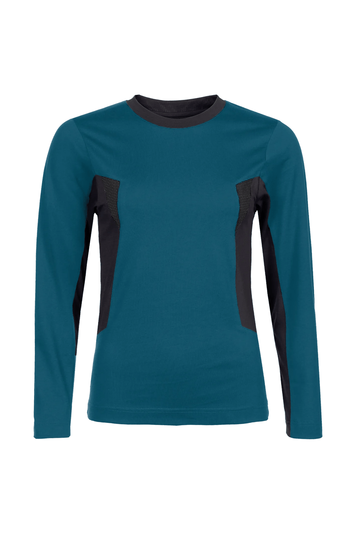 SYNQ Tackler Long Women in Petrol blue/Black, front view