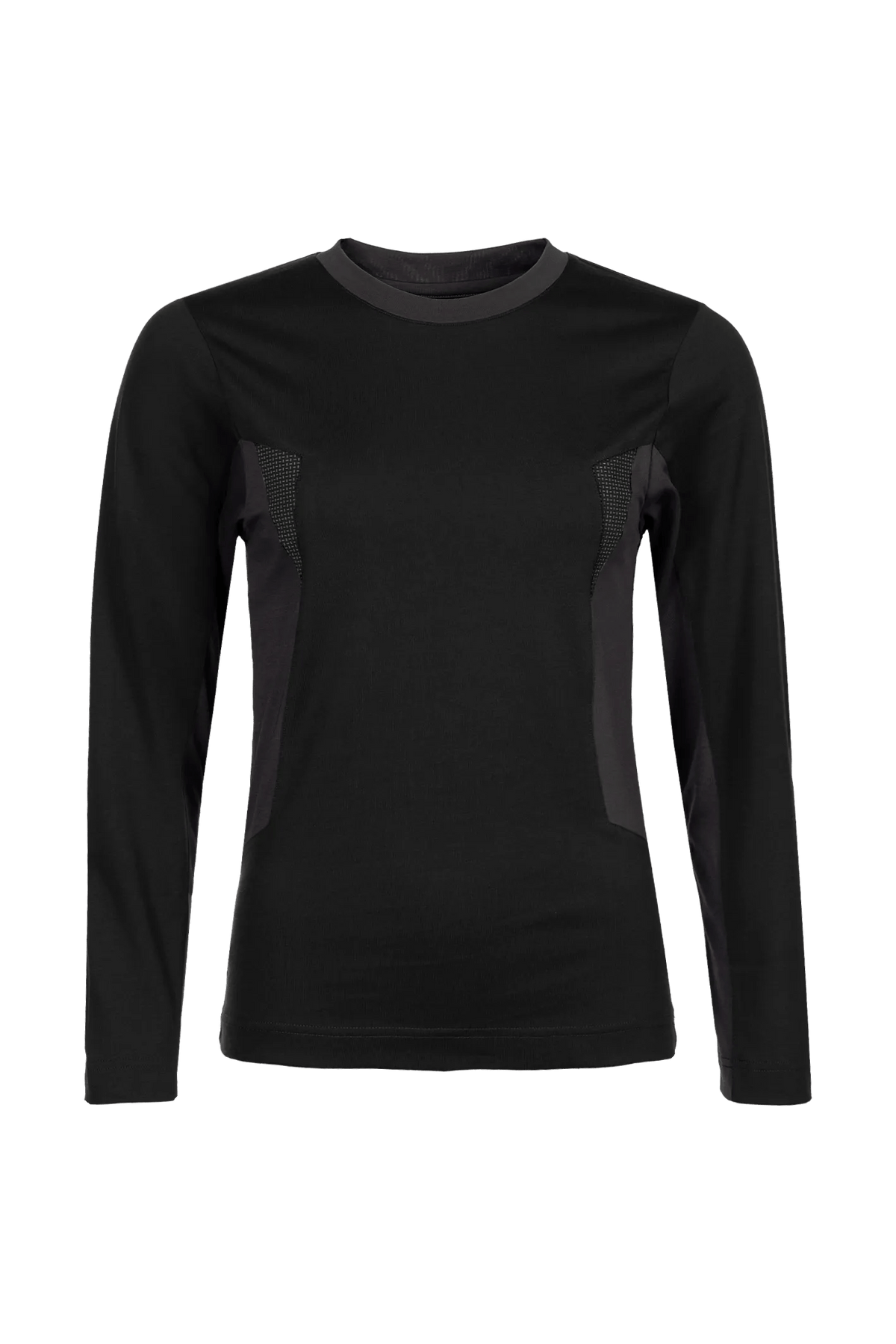 SYNQ Tackler Long Women in Black, front view