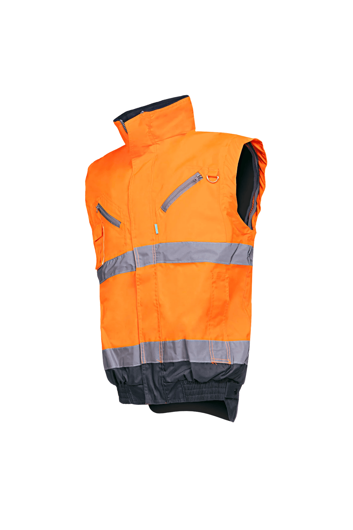 Sioen Campbell in High-vis orange/Navy blue