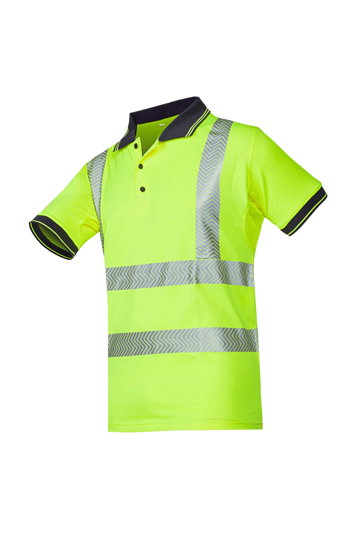 Sioen Tiola in High-vis yellow, side view