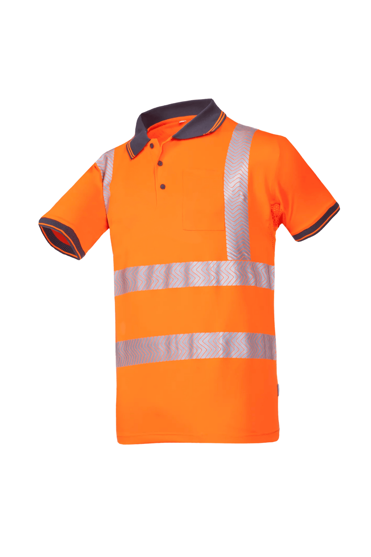 Sioen Rotto in High-vis orange, side view