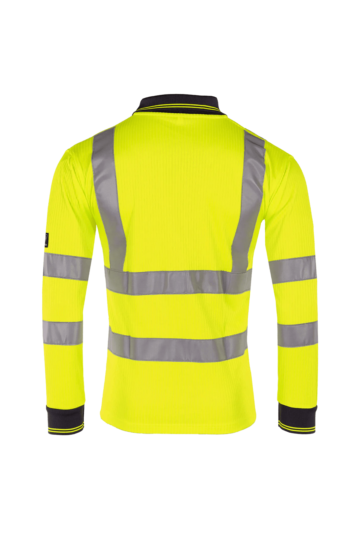 Sioen Olgiata in High-vis yellow, back view