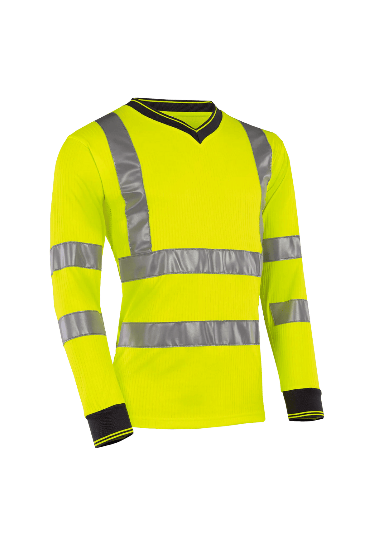 Sioen Bresso in High-vis yellow, side view