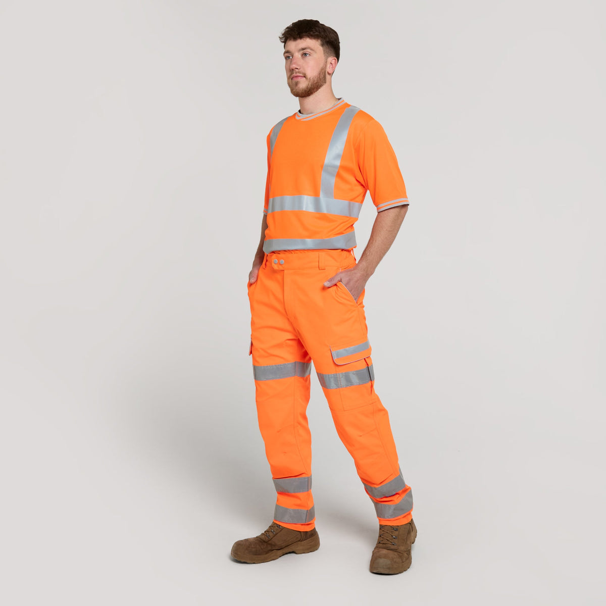 Pulsar Stretch Combat Trousers Orange, image 2