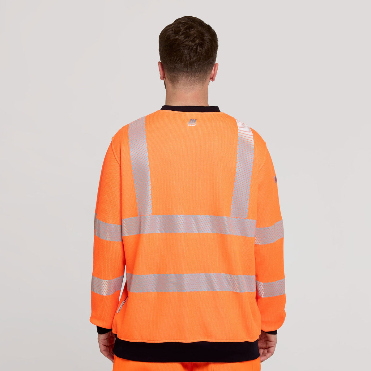 Pulsar Worklite Sweatshirt in Orange, image 3