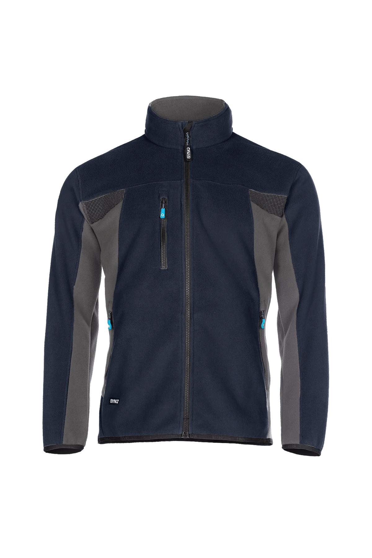 SYNQ Outkick in Navy blue/Anthracite grey, front view