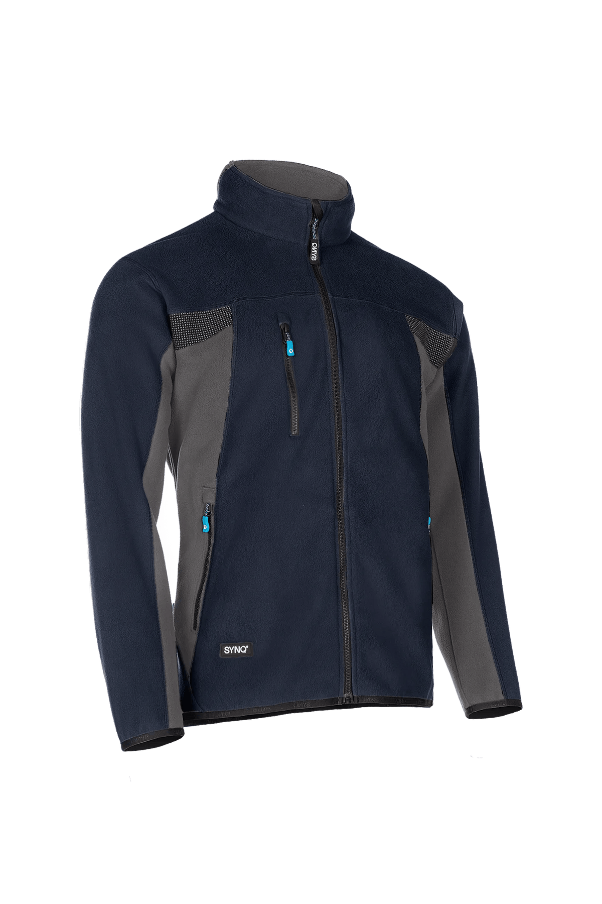SYNQ Outkick in Navy blue/Anthracite grey, side view
