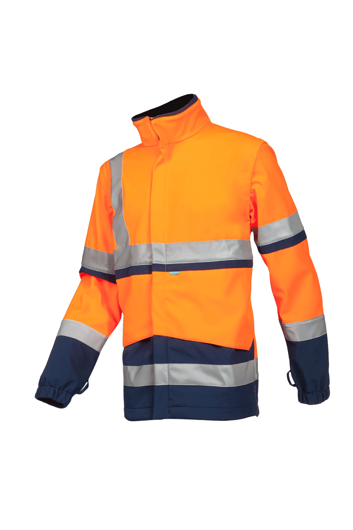 Sioen Powell in High-vis orange/Navy blue