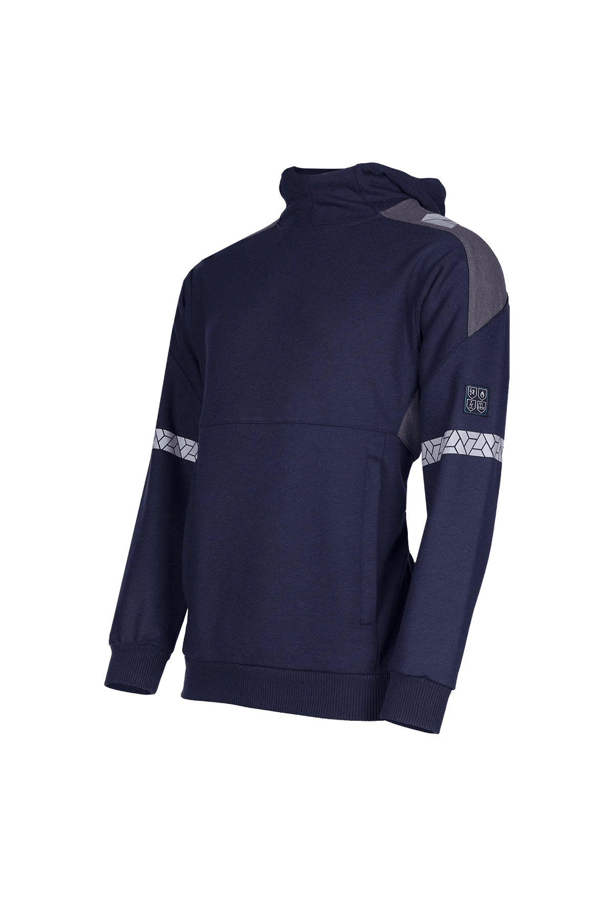 Sioen PRO Kasai in Navy blue/Anthracite grey, side view