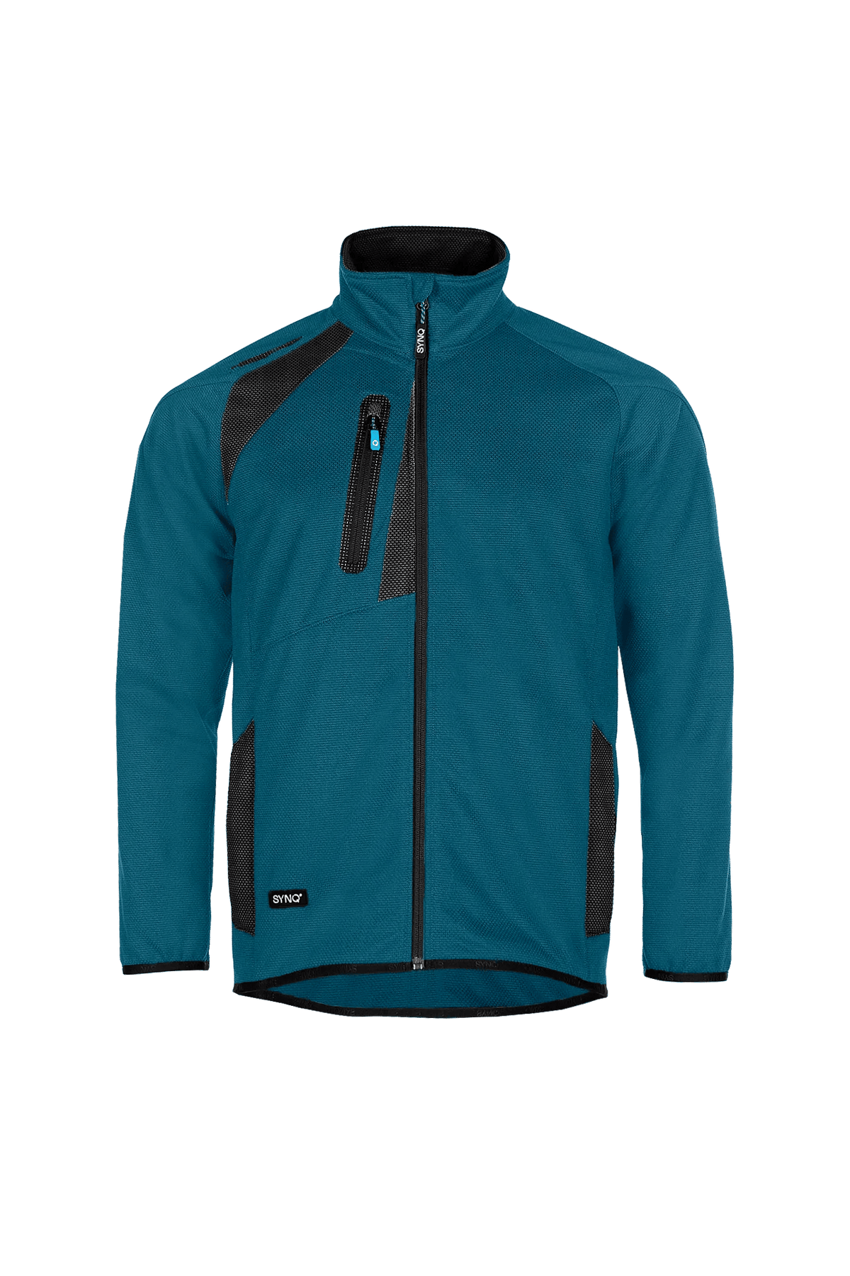 SYNQ Enqore in Petrol blue/Black, front view