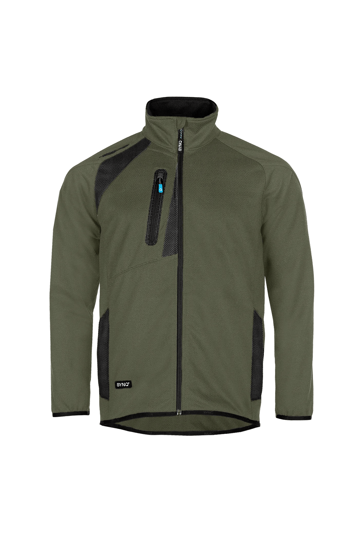 SYNQ Enqore in Khaki green/Black, front view