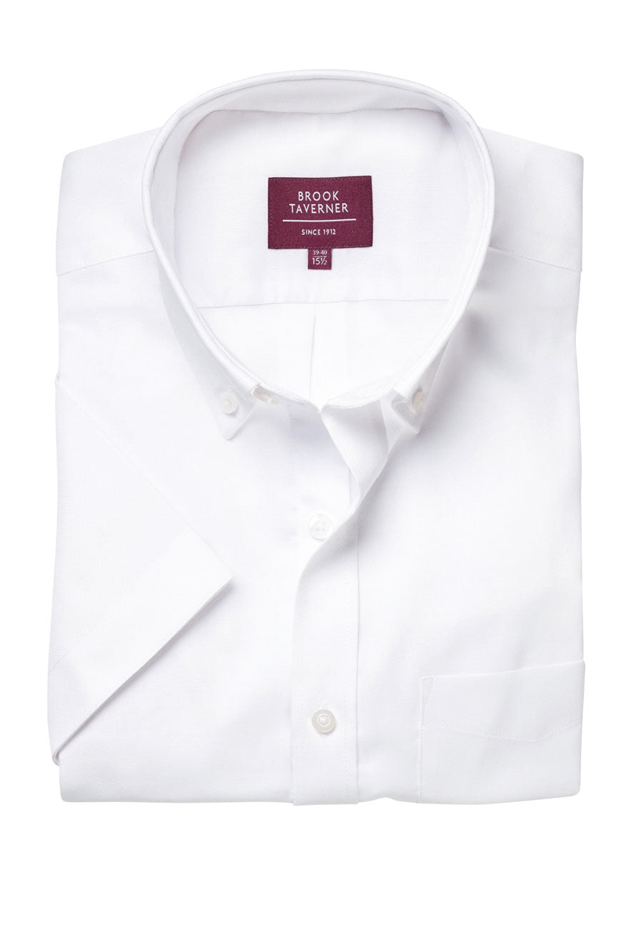 Brook Taverner Tucson Shirt in White, main product image