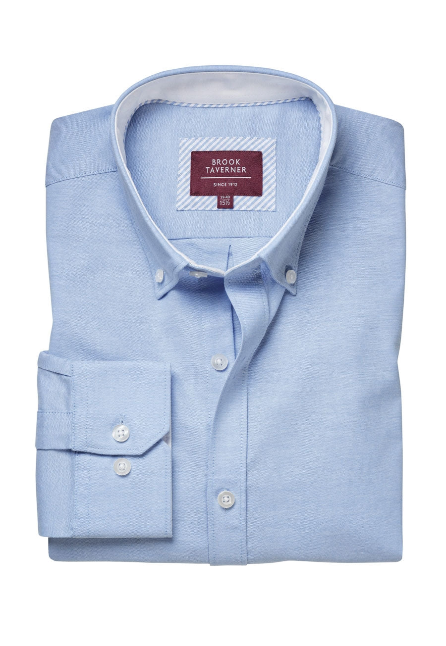 Brook Taverner Lawrence Shirt in Sky Blue, image 6