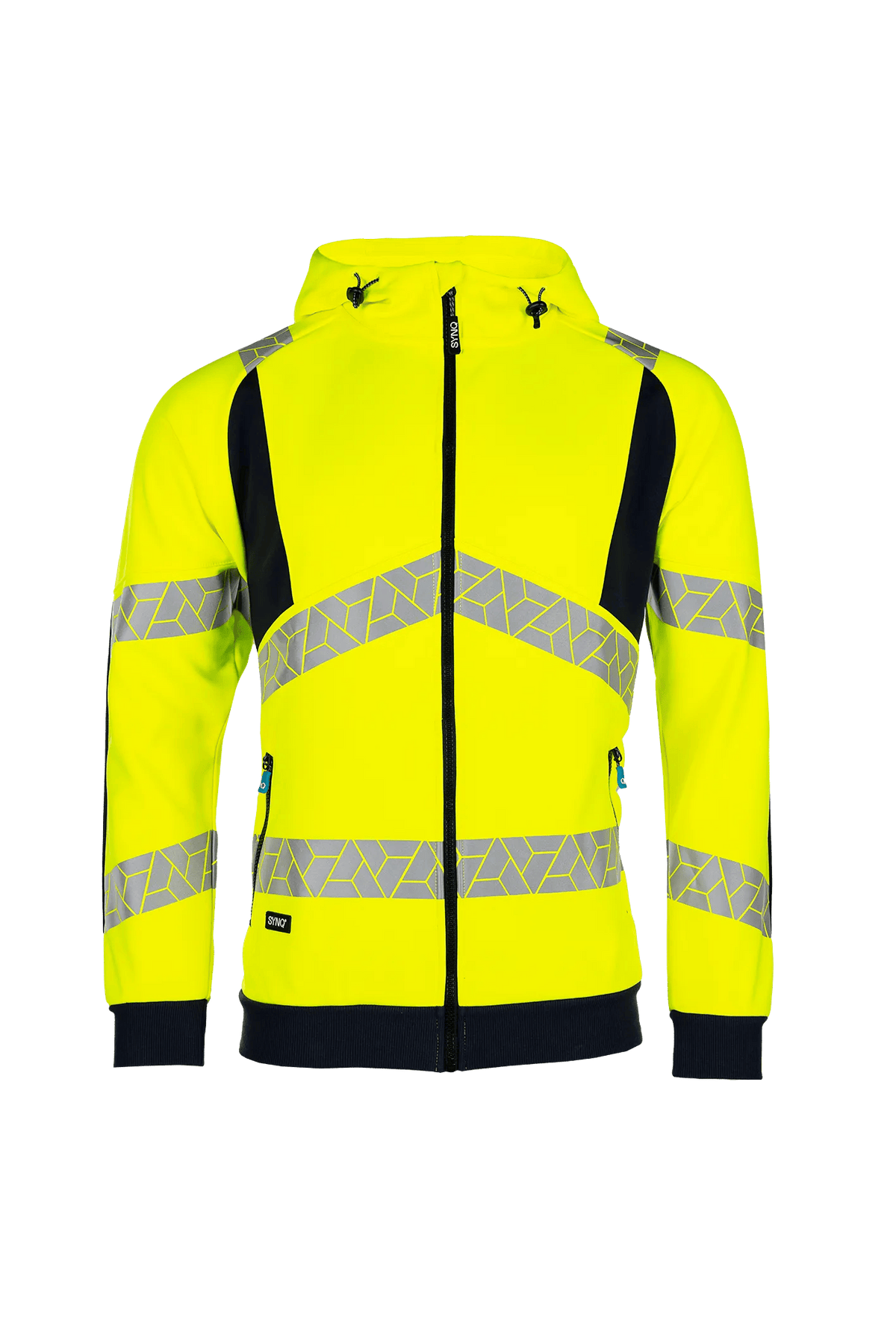 SYNQ Highlight in High-vis yellow/Black, front view