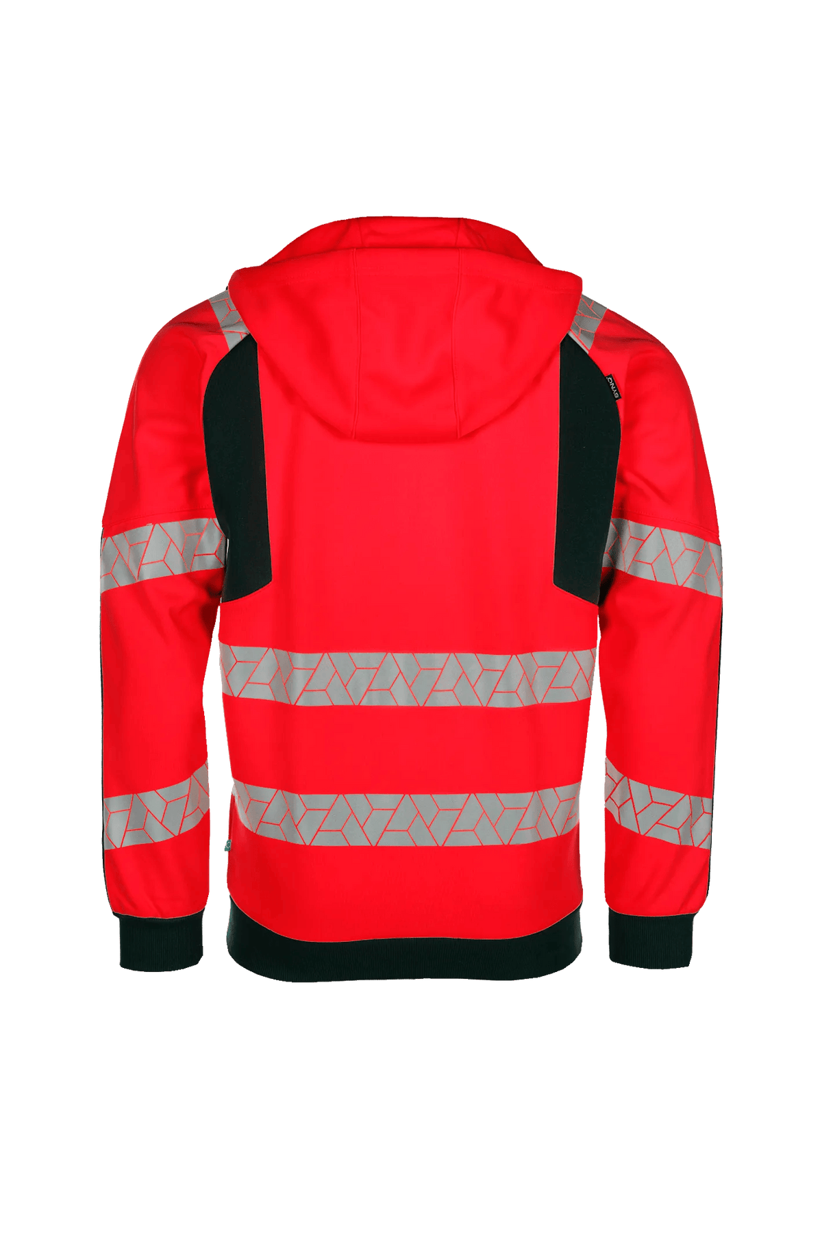 SYNQ Highlight in High-vis red/Black, back view