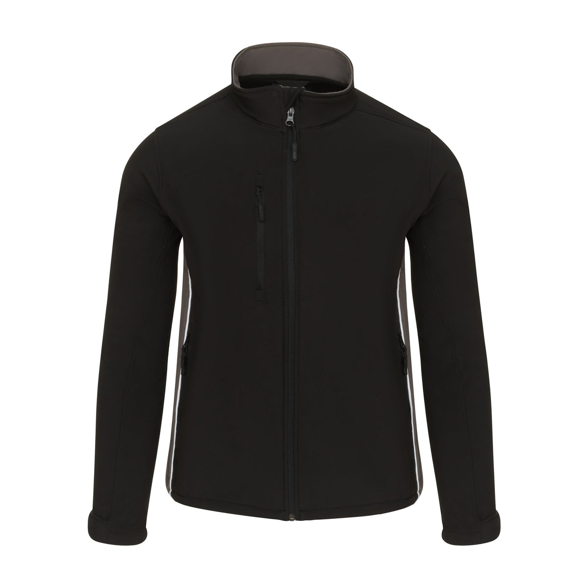 ØRN Silverswift Softshell – Black - Graphite – front