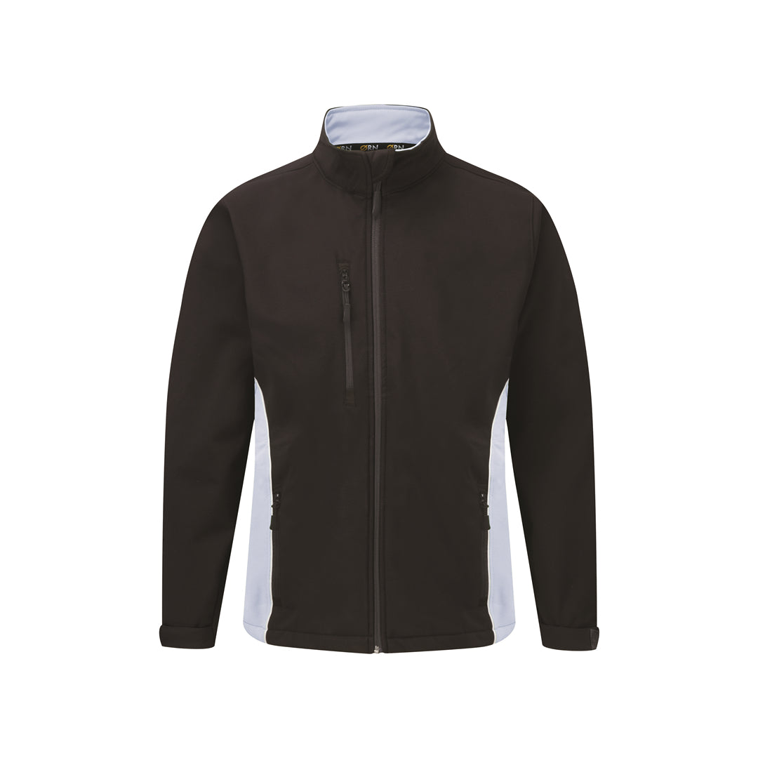 ØRN Silverswift Softshell – Navy - Sky – front