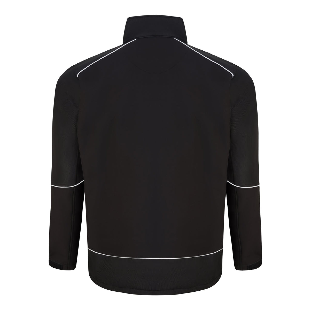ØRN Fireback Softshell – Black - Black – back