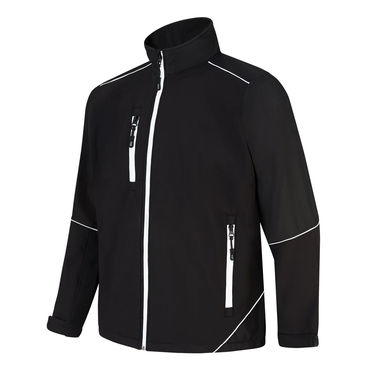 ØRN Fireback Softshell – Black - Black – side