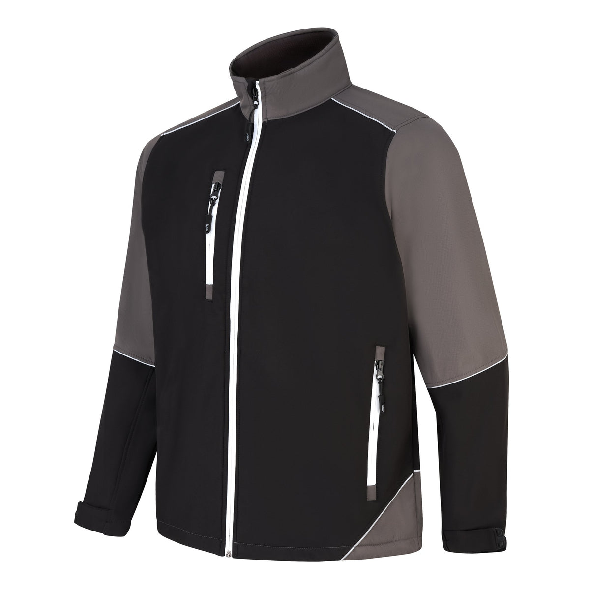 ØRN Fireback Softshell – Black - Graphite – side