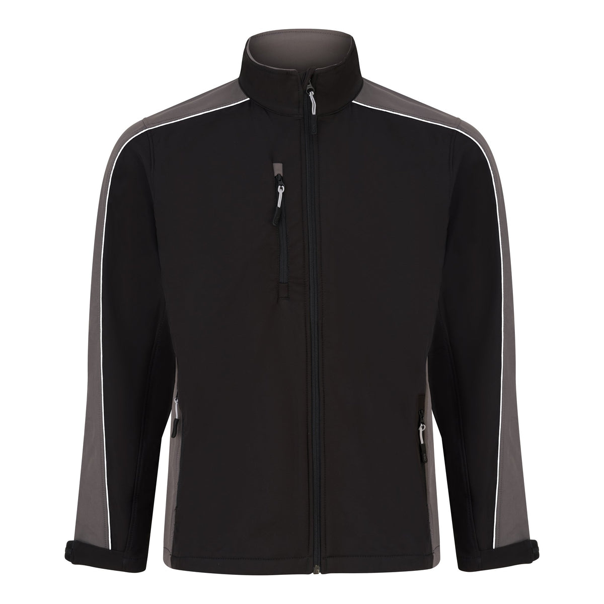 ØRN Avocet Softshell – Black - Graphite – front