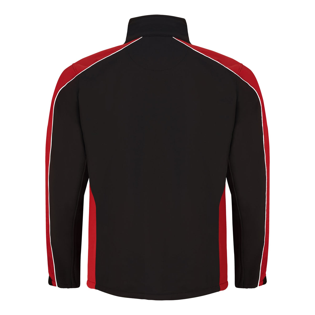 ØRN Avocet Softshell – Black - Red – back