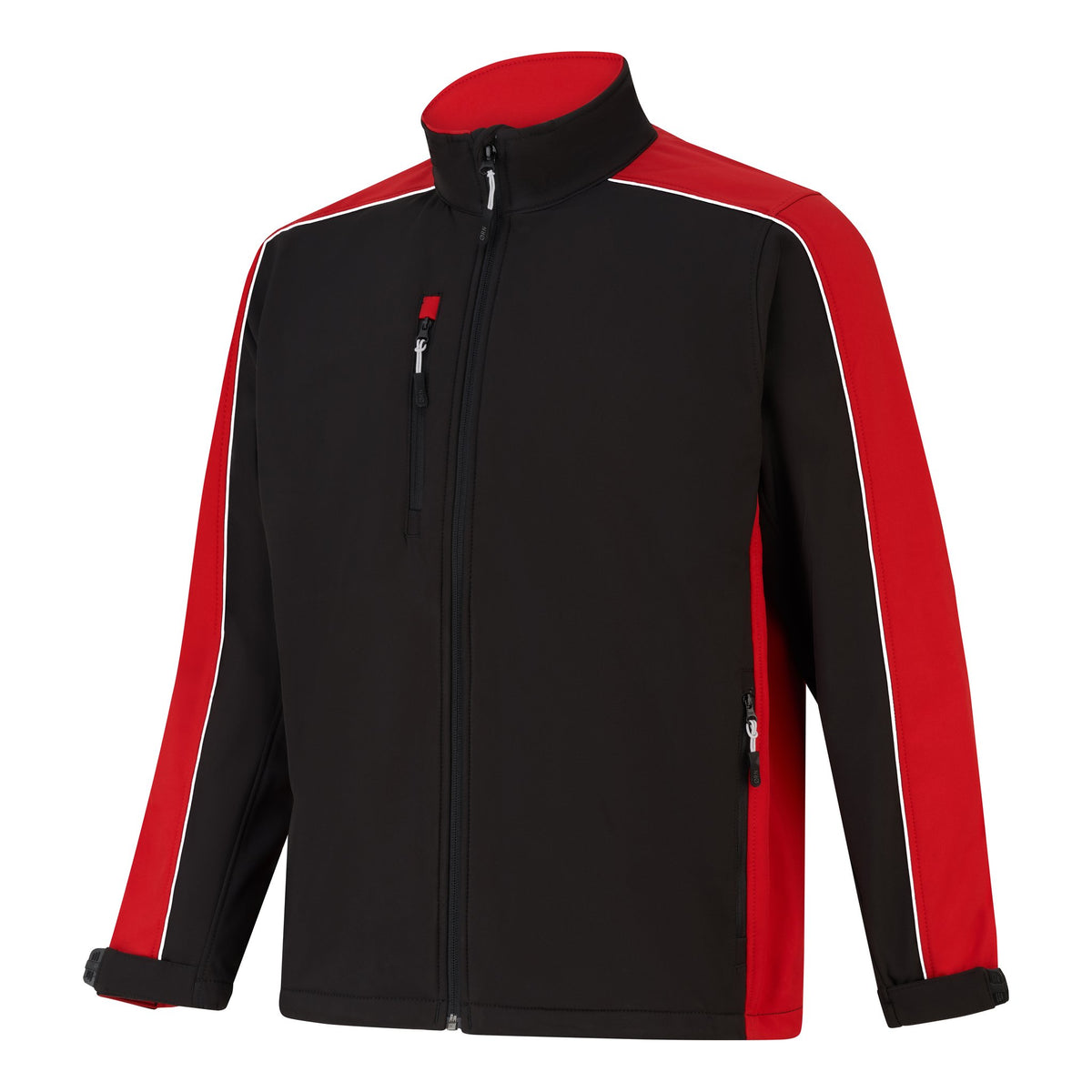 ØRN Avocet Softshell – Black - Red – side