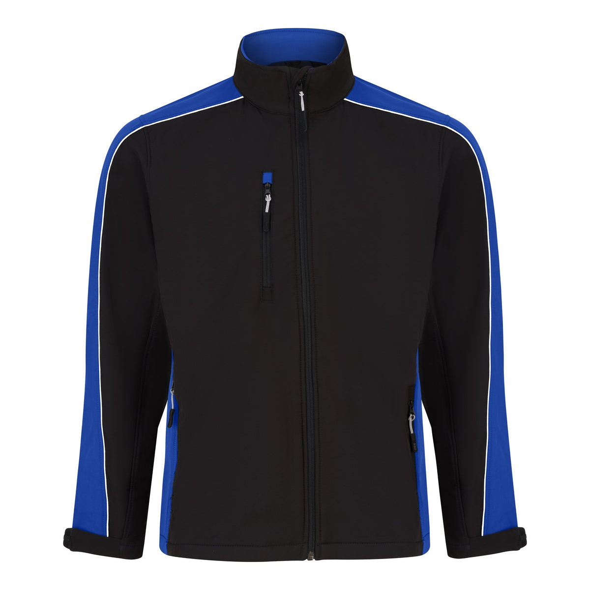 ØRN Avocet Softshell – Black - Royal – front