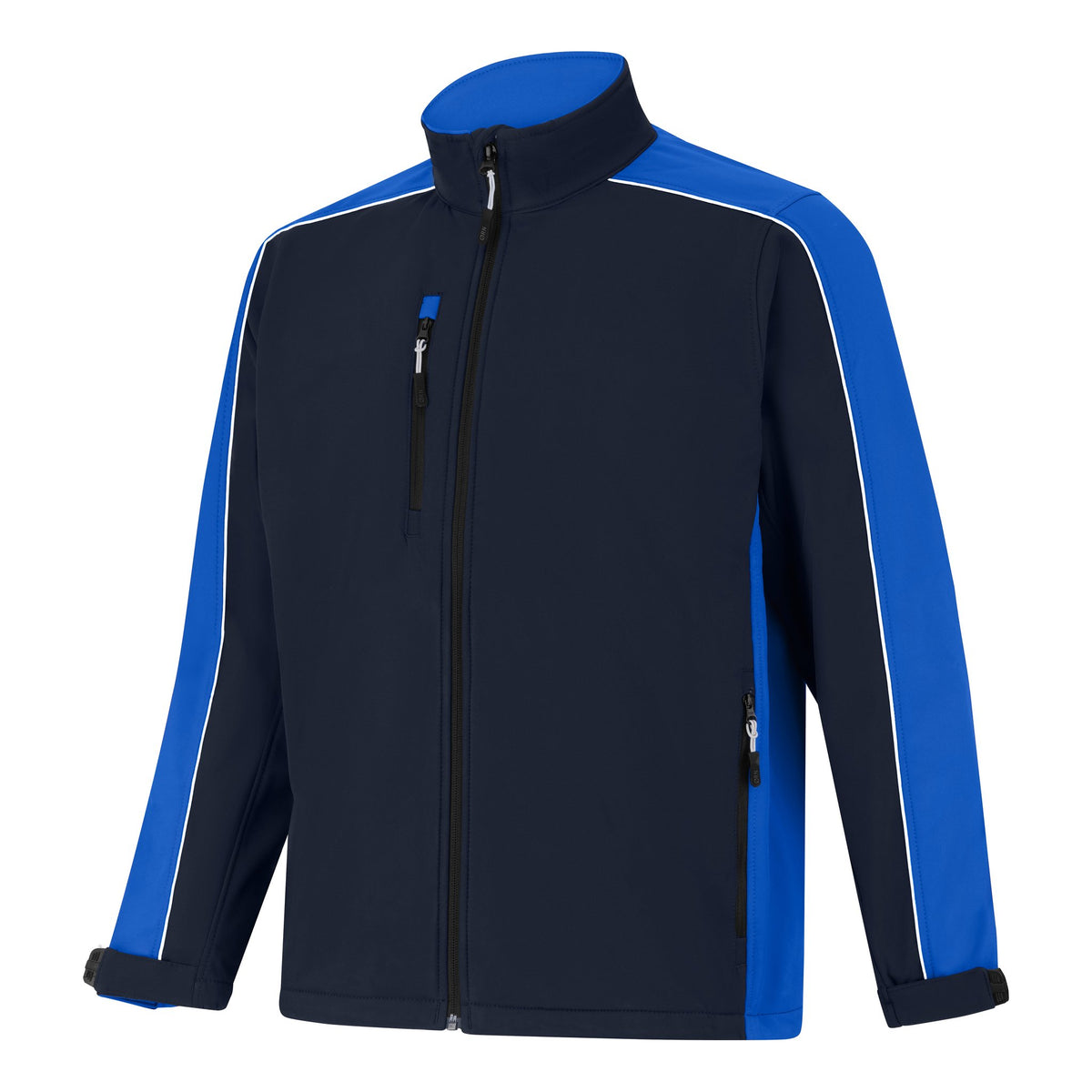 ØRN Avocet Softshell – Navy - Royal – side