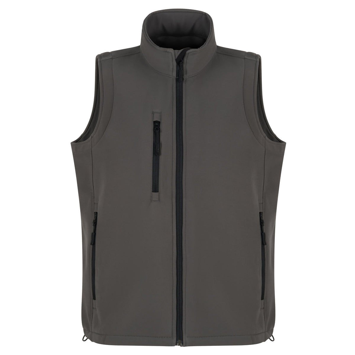 ØRN Lapwing Softshell Gilet – Graphite – front