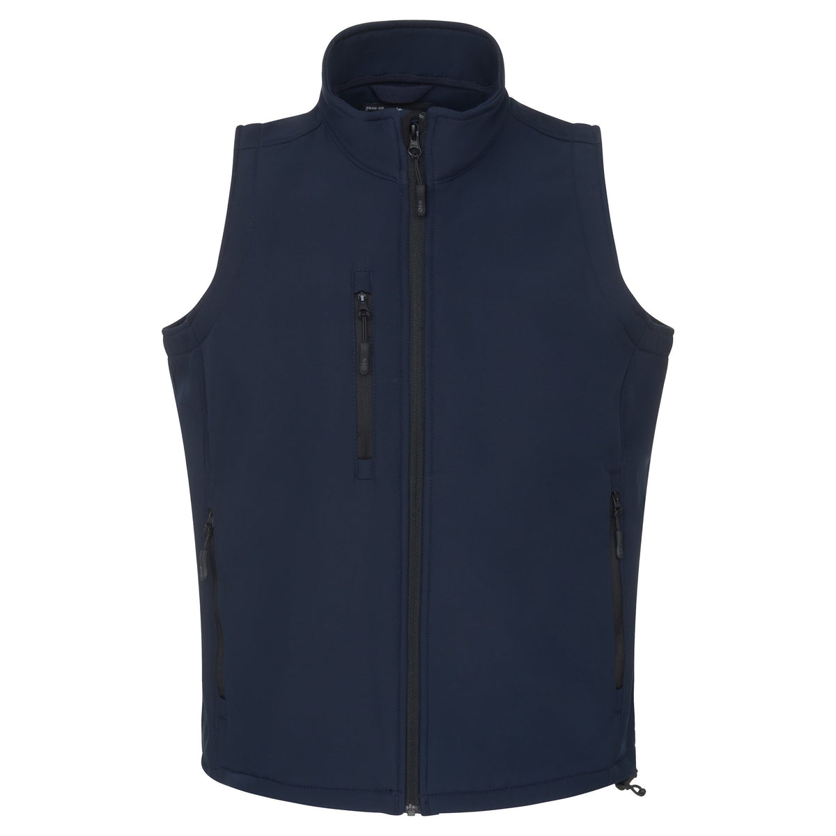 ØRN Lapwing Softshell Gilet – Navy – front