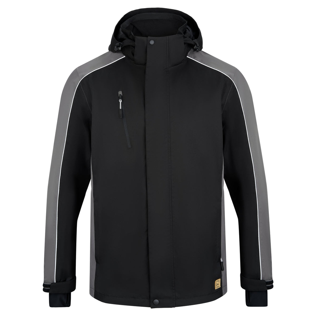 ØRN Avocet EarthPro® GRS Jacket – Black - Graphite – front