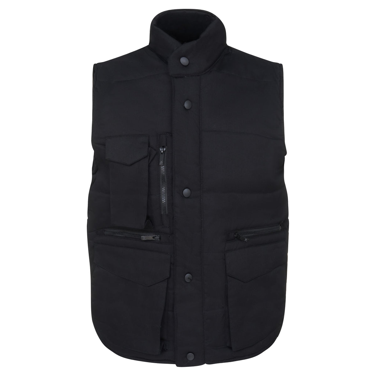 ØRN Eider Bodywarmer – Black – front