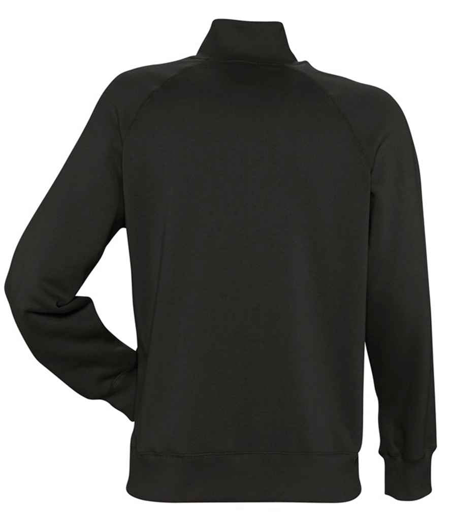 SOL'S Sundae Sweat Jacket in Black, back view