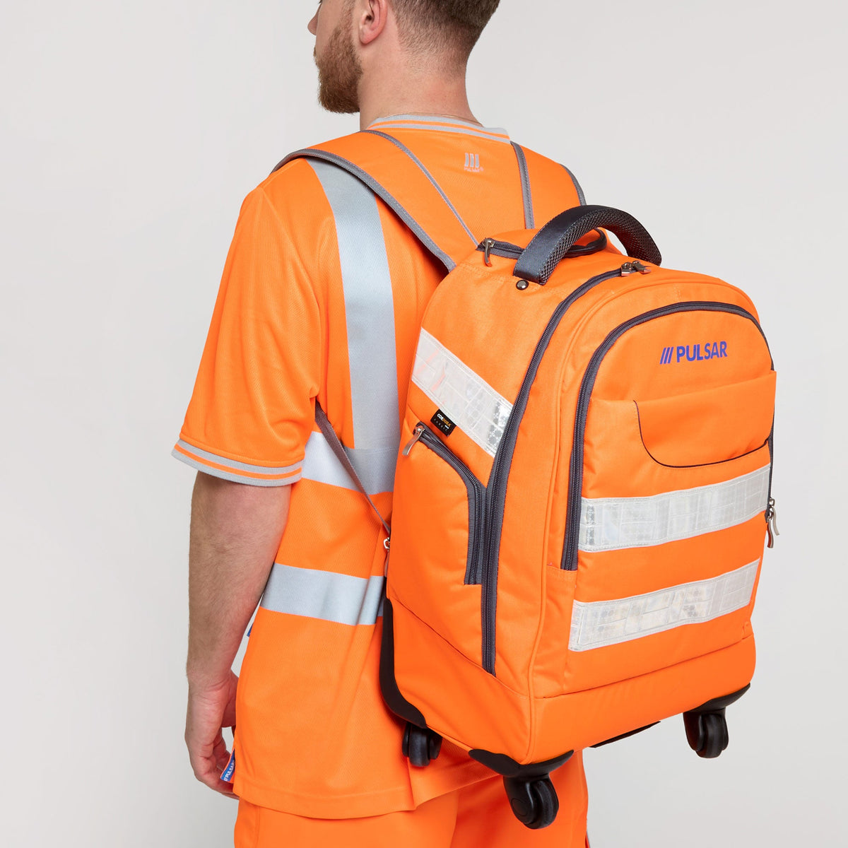 Pulsar Rail Spec CORDURA Trolley Backpack Orange, image 2