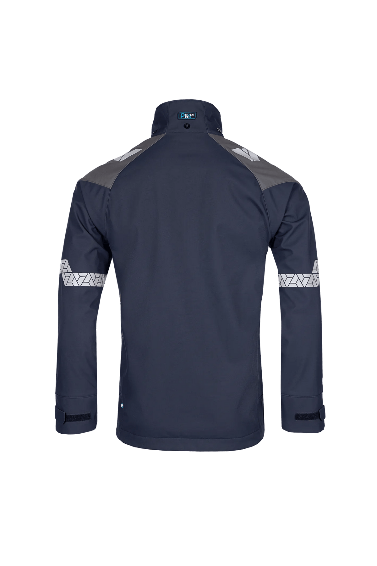 Sioen PRO Persine in Navy blue/Anthracite grey, back view