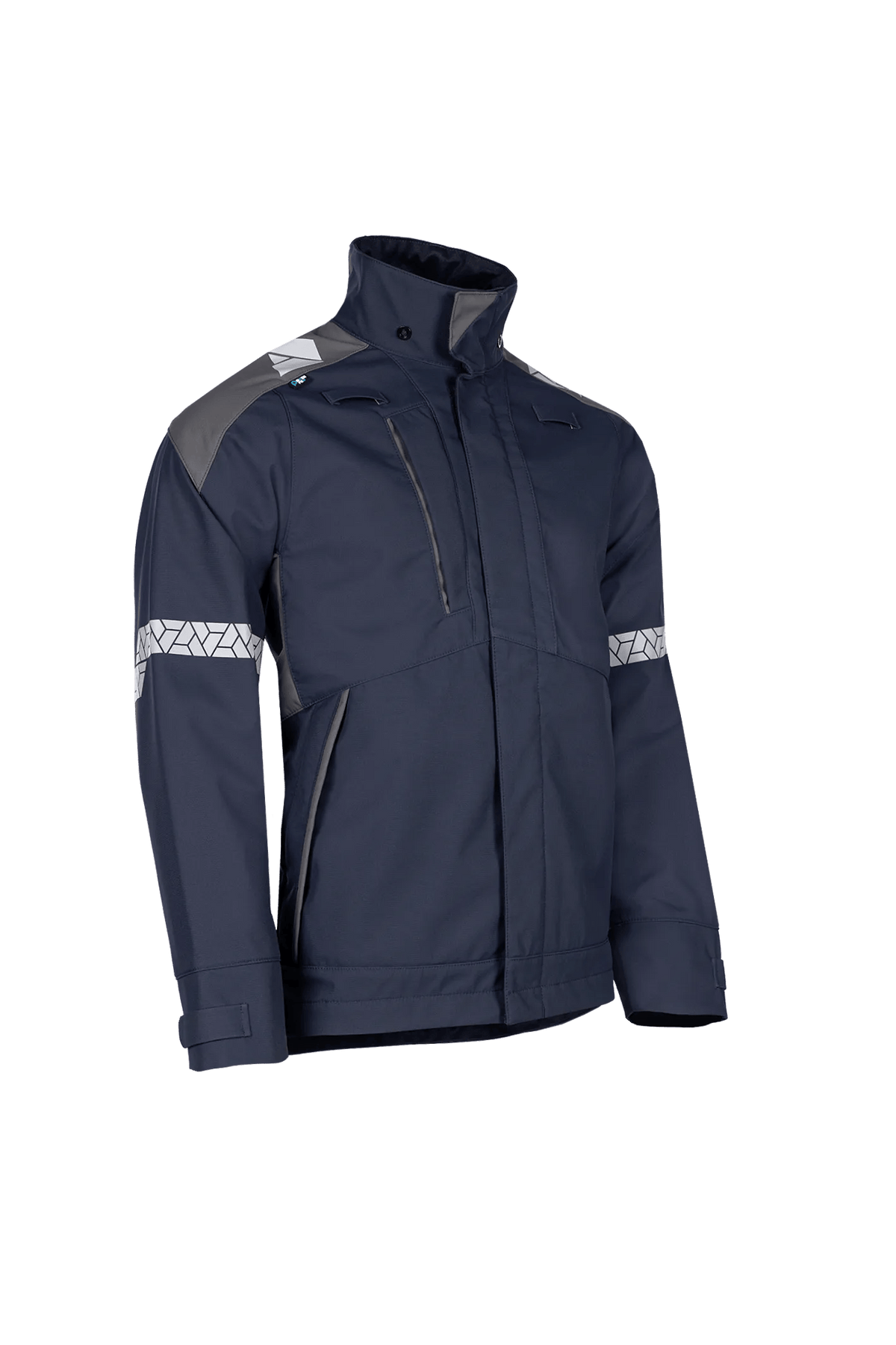 Sioen PRO Persine in Navy blue/Anthracite grey, side view